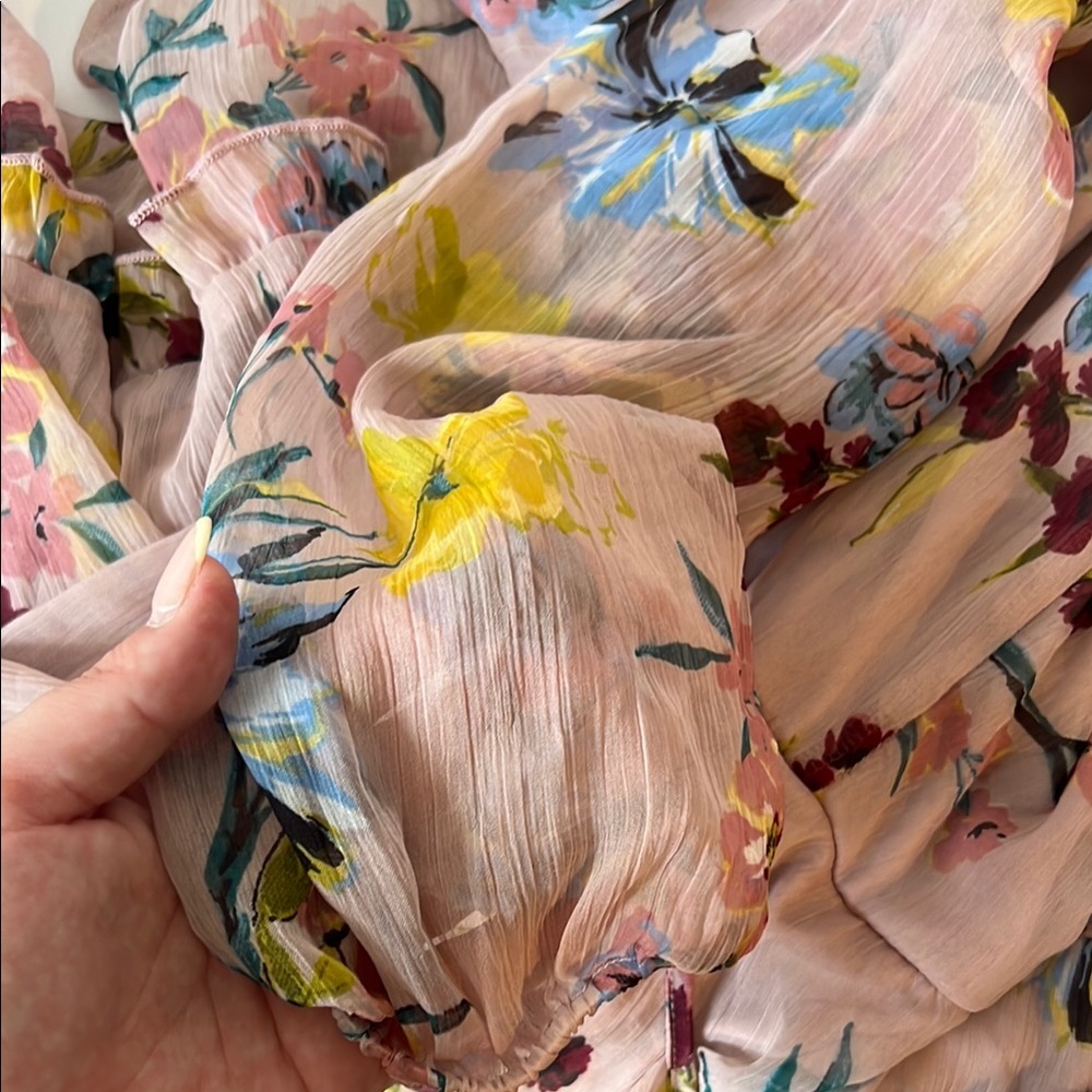 Band Of Gypsies Boho Ruffled Dress Size Small - Picture 7 of 7